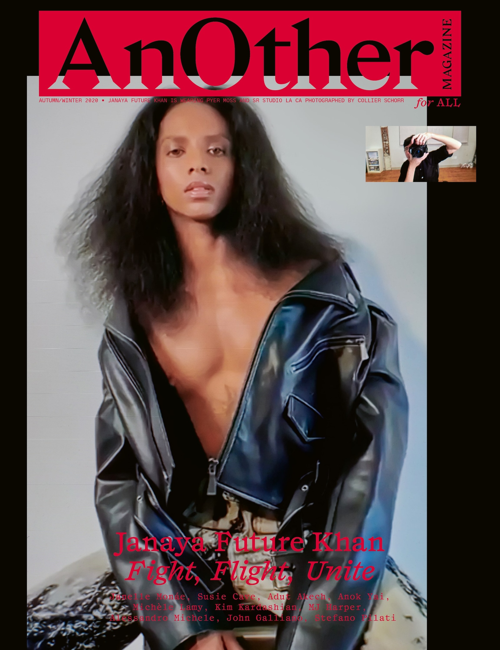 Janaya Future Khan AnOther Magazine cover AW20